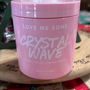 NEW Crystal Wave Pink Body Butter